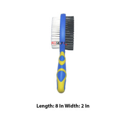 Hello Pet Dog Grooming Soft Bristle Brush Medium