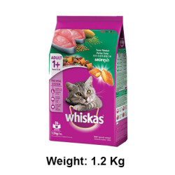 Whiskas Cat Food Salmon Pockets Tuna Flavour 1.2kg
