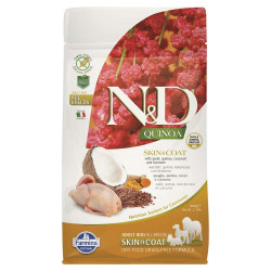 Farmina ND Adult Dog Food Quinoa Skin & Coat Quail 800 Gm