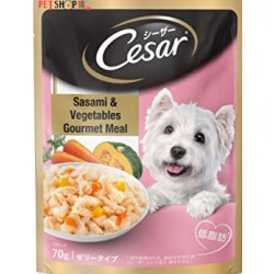 Cesar Adult Sasami & Vegetables Gourmet Meal 70 Gm