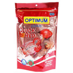 Optimum Fish Food Cichlid Quick Red 300 Gm