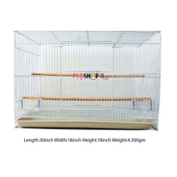 Bird Cage Rectangular White Villa 76