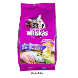 Whiskas Cat Food Mackerel Flavour 1.4kg