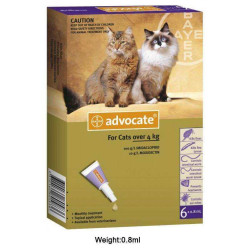 Bayer Pharmaceutic Advocate Cat Spot 0.8 ml