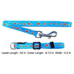 Adjustable Tick Printed Set Blue 0.3 Inch