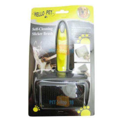 Hello Pet Dog Grooming Self Cleaning Slicker Brush Medium