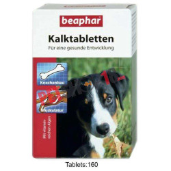 Beaphar Dog Supplements 160 Kalk Tablets