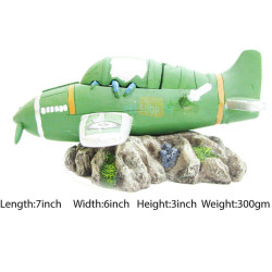 Aeroplane Fish Aquarium Toy