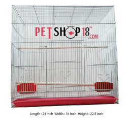 Bird Cage Rectangular Pink Villa 60