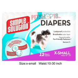 Simple Solution Diapers X Small