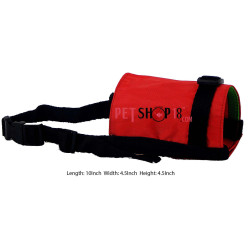 Super Dog Adjustable Cotton Muzzle Size-large