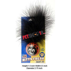 Kitty Freak Ladybug Toy Black